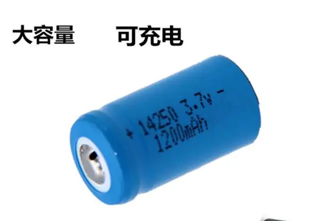 ER14250 LS14250 14250 3.7V1200MAH литий Батарея большой емкости перезаряжаемая