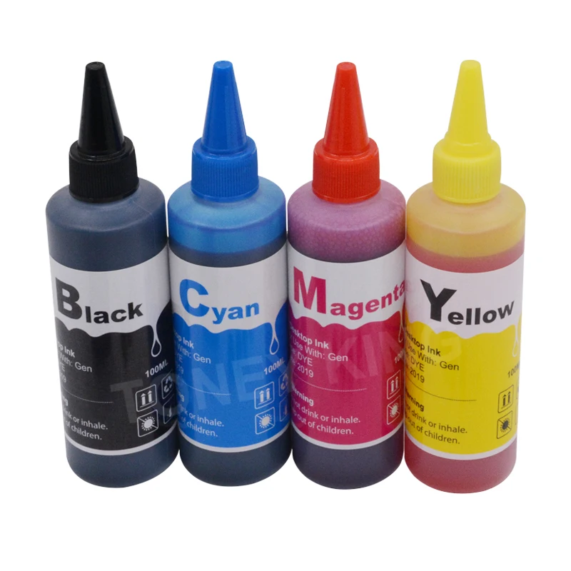 Чернильные картриджи T0715 для Epson Stylus Office B40W BX300F BX300FW BX310FN T0711-4 многоразовые 4 цвета