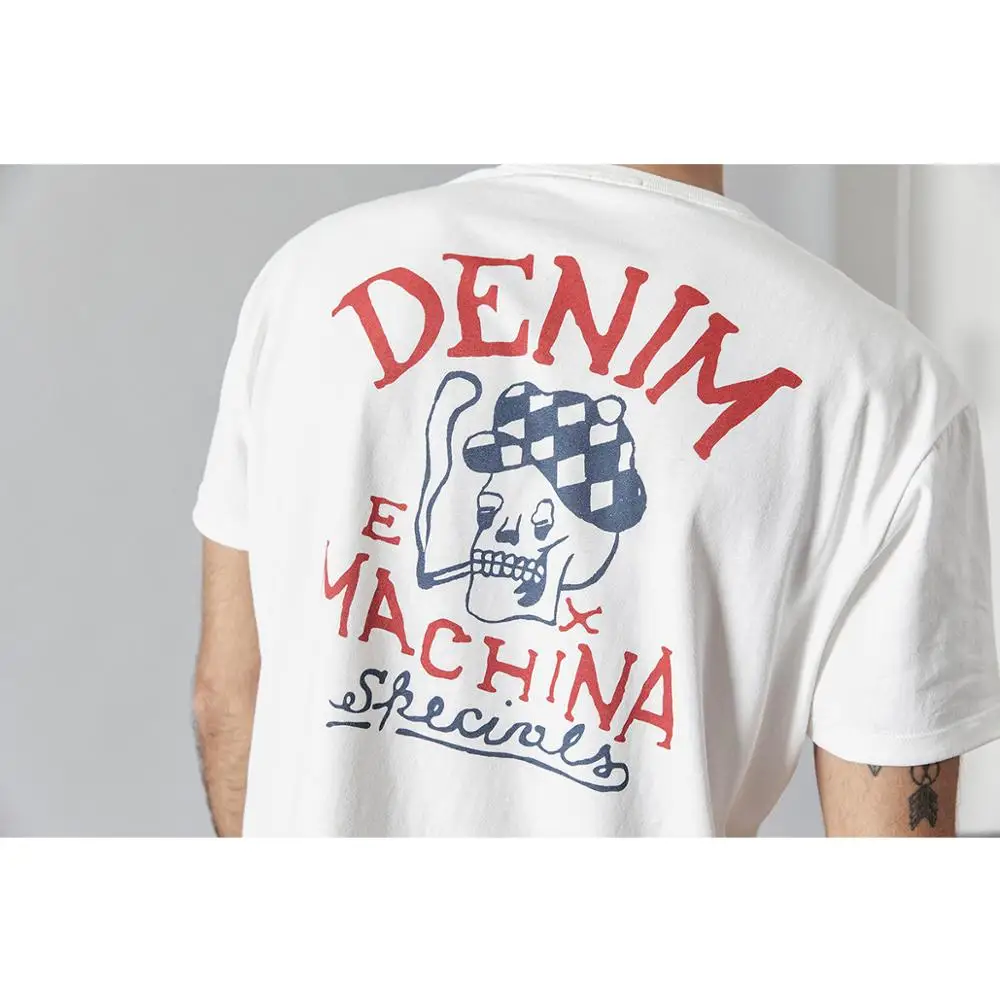 SIMWOOD 2020 летняя новая модная футболка с принтом черепов Мужская Уличная в стиле