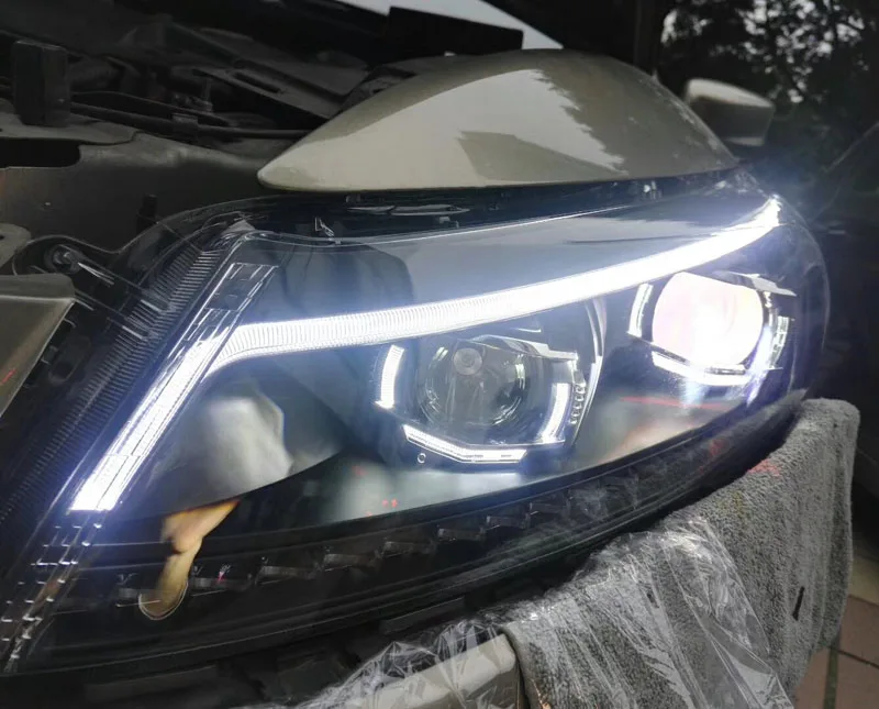 Для Honda Accord 2008 2009 2010 2011 2012 фары лампа сборки Elantra передние фары светодиодный фар изменить изготовленный на заказ