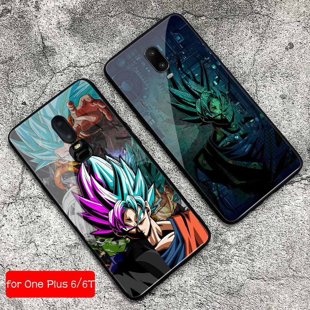 Чехол Finder для OnePlus 7 pro Чехол Dragon Ball Z Son Goku One Plus 7 стеклянная задняя крышка 1+ 6T чехол для телефона оболочка для OnePlus 6t 6 7t