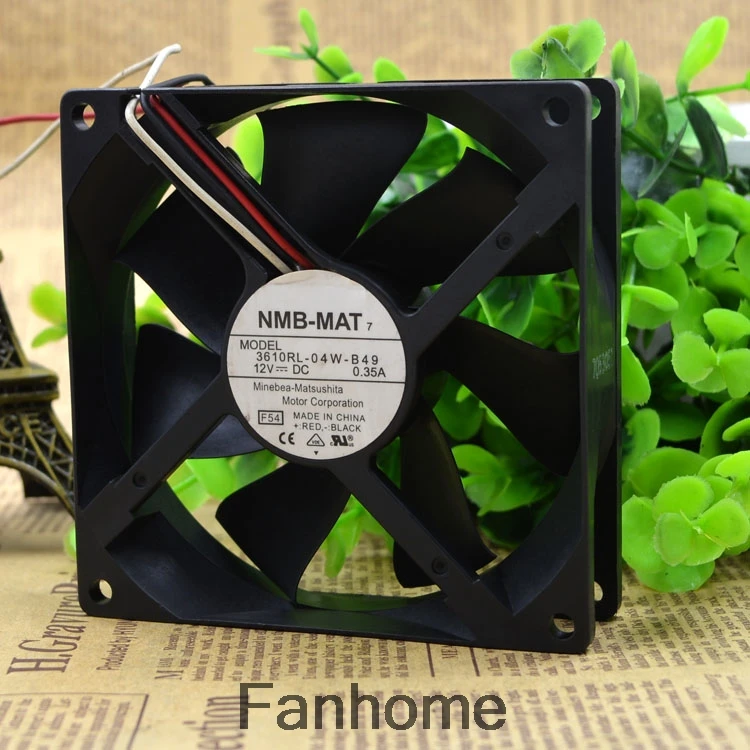 Для NMB 9225 3610RL-04W-B49 9025 12V 0.35A 9 см охлаждающий вентилятор корпуса компьютера |
