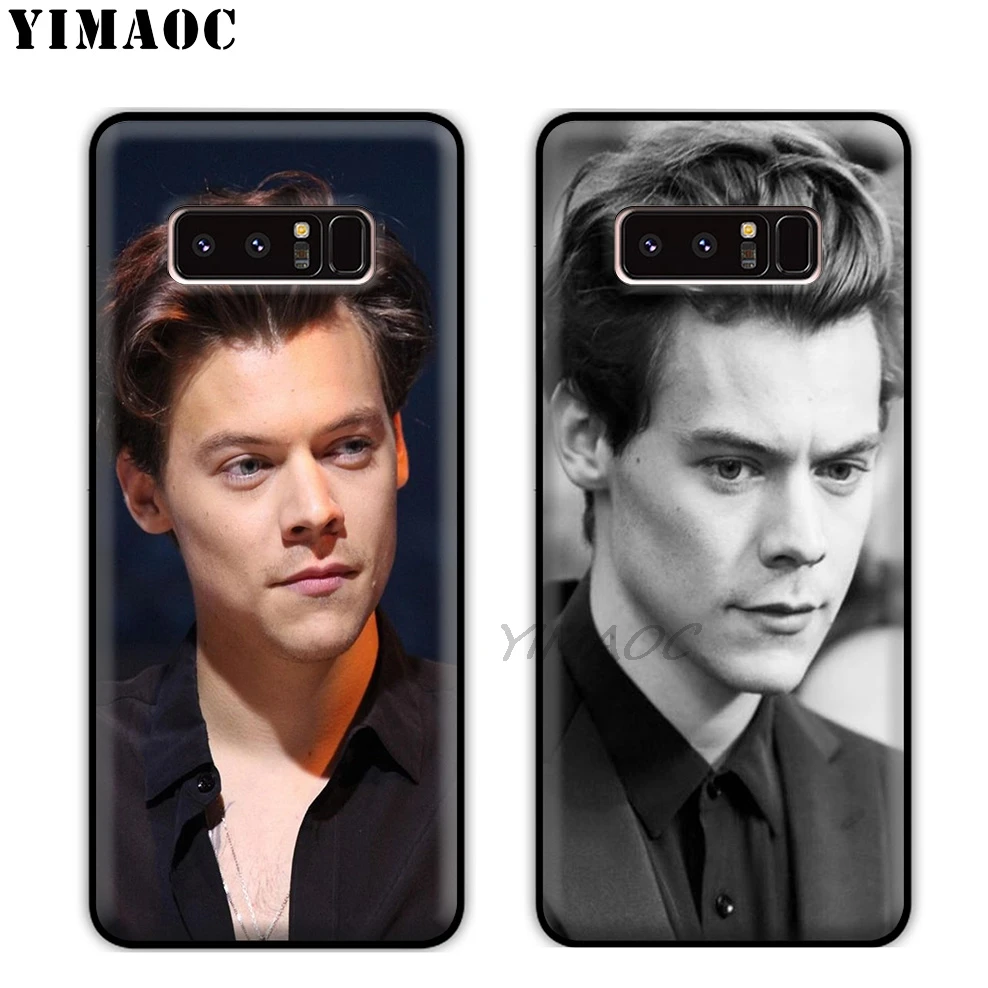 Мягкий силиконовый чехол YIMAOC Harry Styles 1D ONE из ТПУ для samsung Galaxy S10 S10e S9 S8 Plus S7 S6 Edge и J6 |