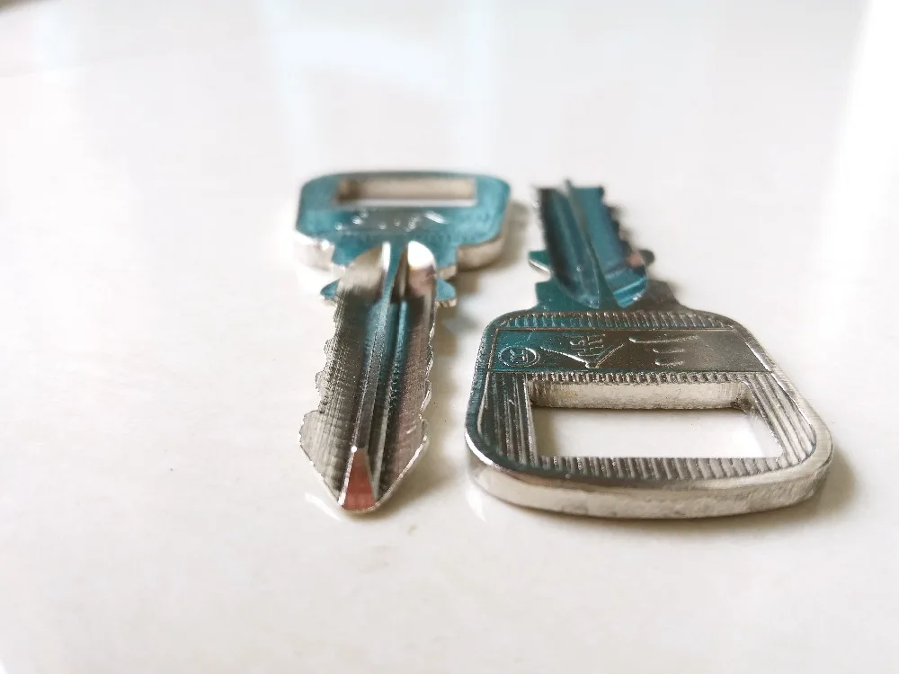 5 шт./лот пустые ключи для дома полукруглые заготовки ключей сейф ключ гаражного