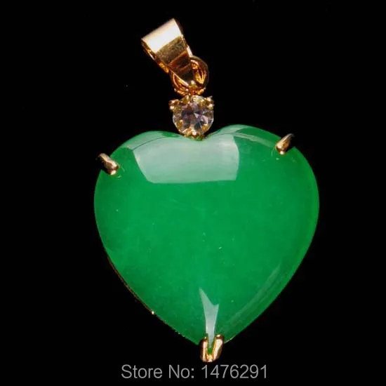 1 шт. кулон из искусственного камня 22 х30 мм|stone heart|jade stonegreen jade stone |