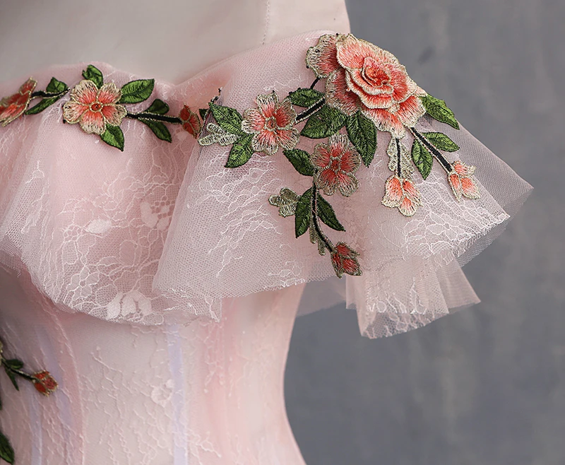 Женское свадебное платье It's Bride зеленое бальное до пола со шнуровкой сзади