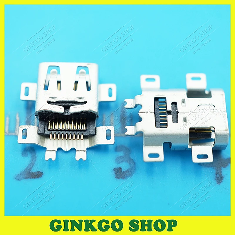 50 шт./лот высокое качество мини USB женский 9P 9 pin зарядное устройство разъем