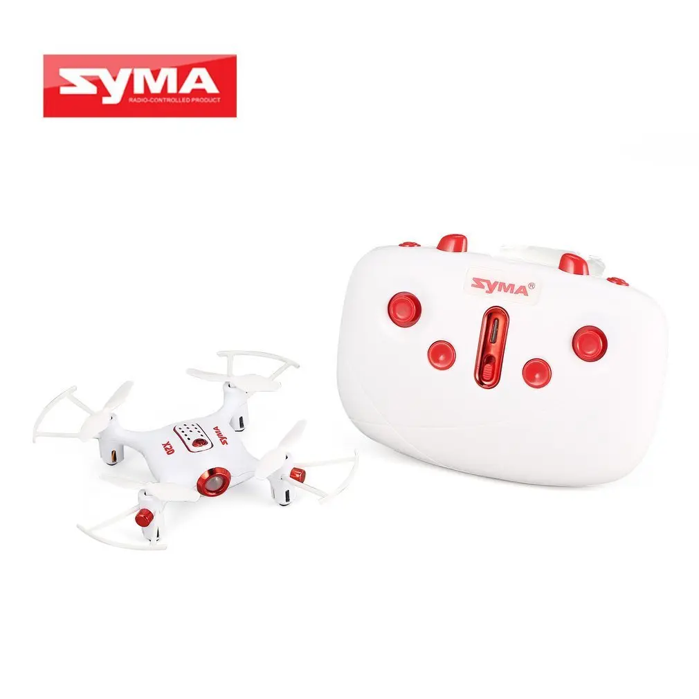 SYMA официальный X20 мини Дрон Радиоуправляемый квадрокоптер вертолет 4 канала