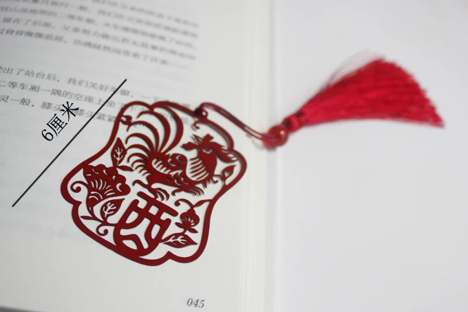 Книжная Закладка из нержавеющей стали традиционные Бумага-cut закладки фазан подарки для учителей