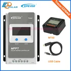 С контроллером солнечной батареи MT50 и USB Tracer3210AN MPPT, с ЖК-дисплеем 30 А