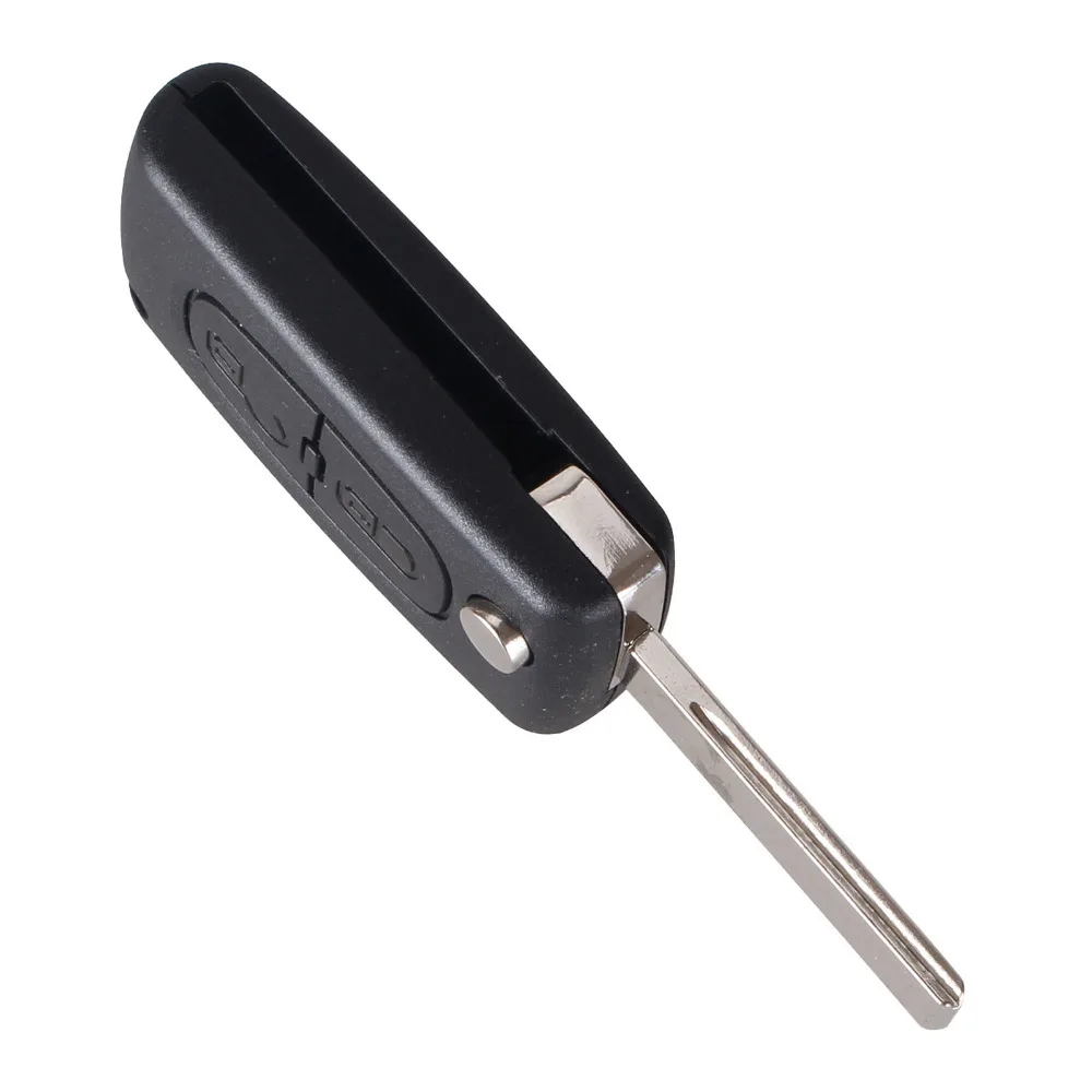 KEYYOU 25x 2 Button Remote Flip Floding Key Shell Cases Fob For Peugeot 107 207 307 307S 308 407 607 2BT DKT0269 CE0536 | Автомобили и