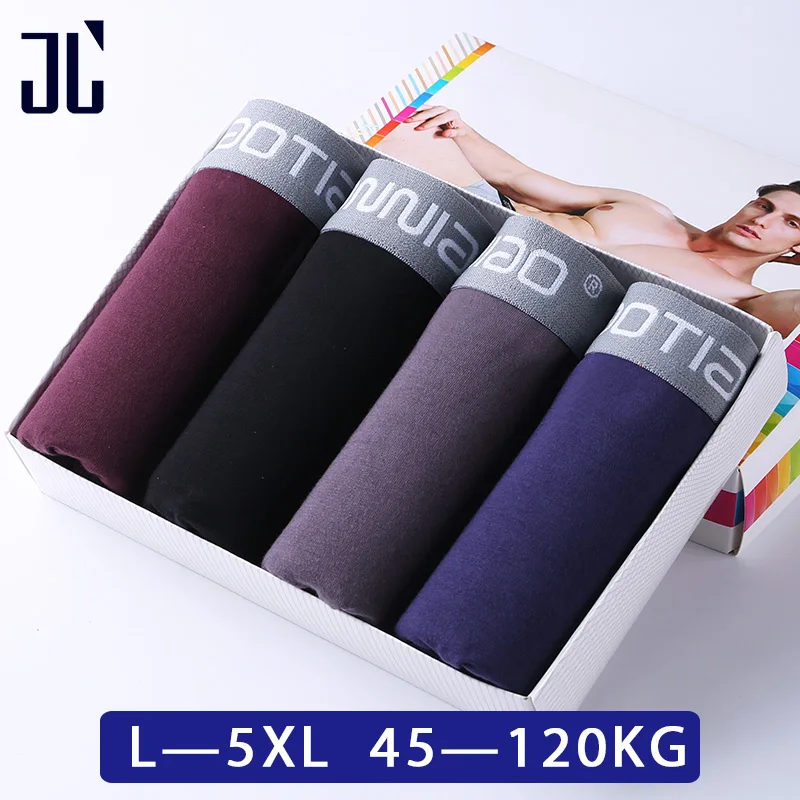 JL мужские трусы больших размеров L 5XL модальные сексуальные мужское нижнее белье