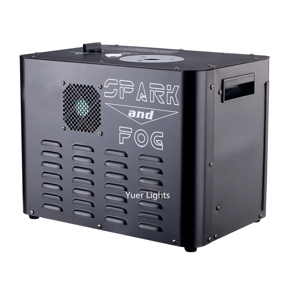 Flightcase Pack 2300W Spark Fog Machine 8X6W RGBA 4IN1 LED Stage Cold Fountain DJ Disco Light Party | Лампы и освещение