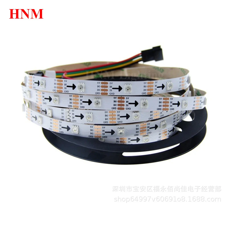 5V 30/60/72/144 светодиодный s/m пикселей RGB WS2813 полосы светильник 5050 SMD Рождество ТВ