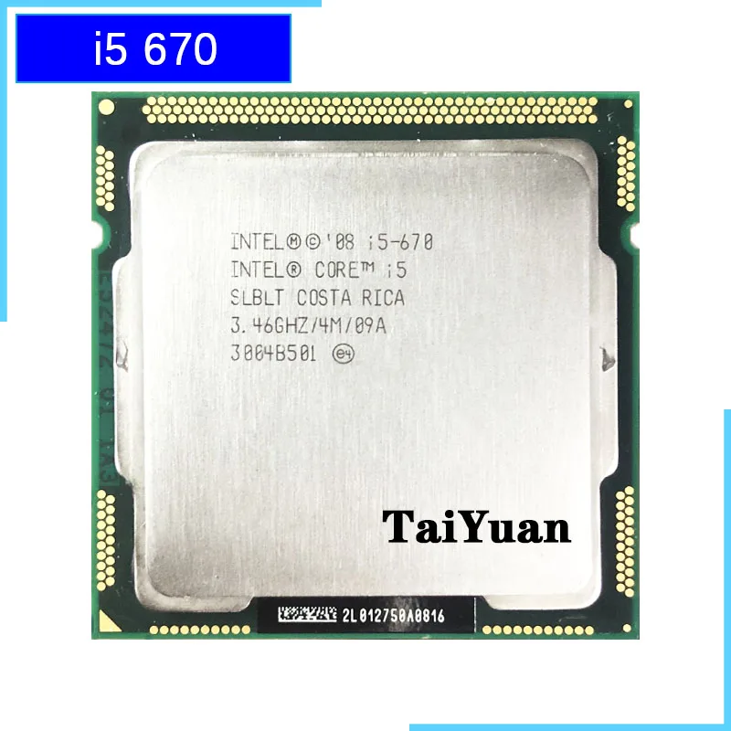 Двухъядерный процессор Intel Core i5 670 3 4 ГГц МБ 73 Вт LGA 1156|Процессоры| |