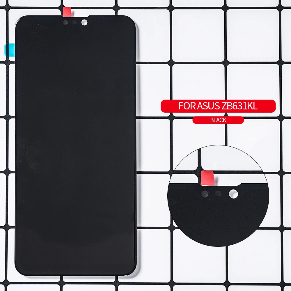 ЖК-дисплей OTMIL 6 26 ''Для Zenfone Max Pro (M2) ZB630KL сенсорный экран дигитайзер рамка в