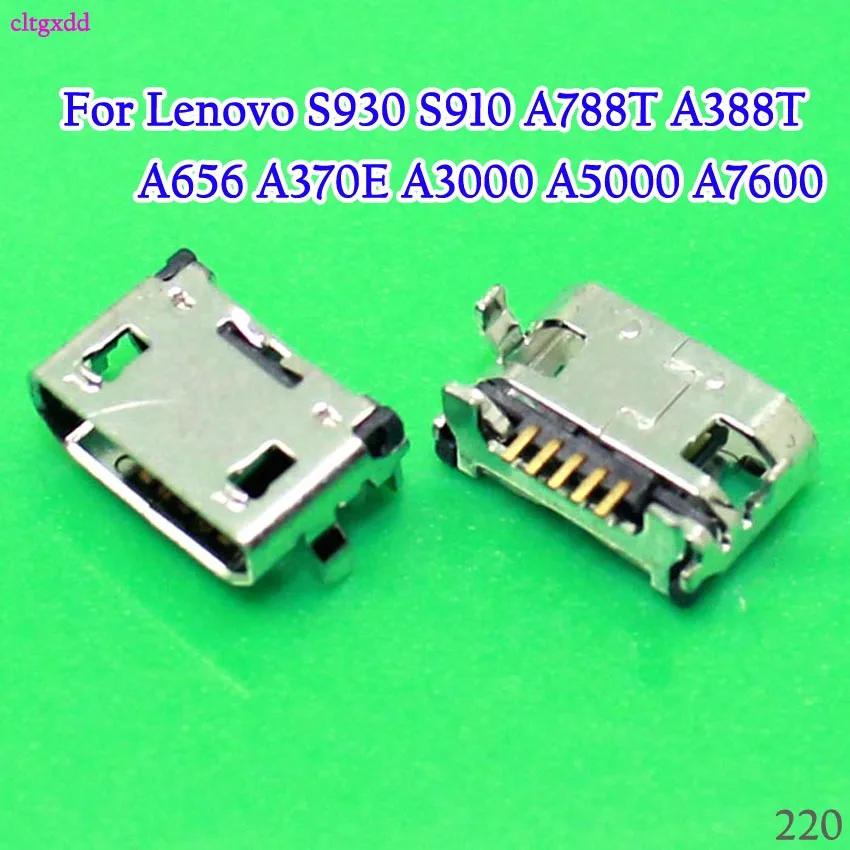 2 шт. Micro USB разъем для зарядки док станция Lenovo S930 S910 A788T A388T A656 A370E A3000 A5000 A7600