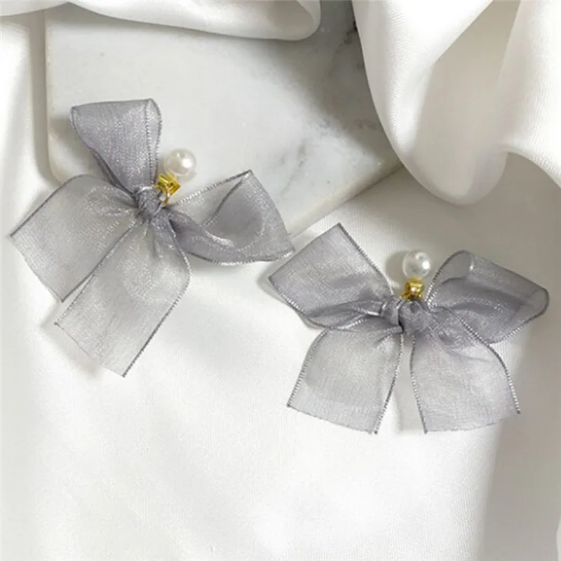 1 пара сексуальные большие висячие свадебные серьги сережки кружевные с