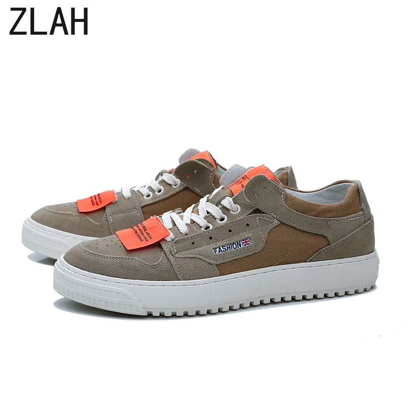 ZLAH/Новинка Мужская обувь с низким вырезом уличная танцевальная в стиле хип-хоп