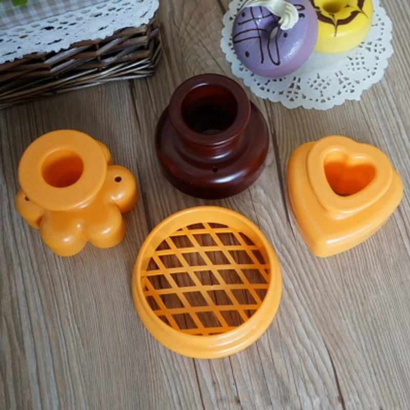 Форма в форме цветка Пончика сердца пончиков резак формы десерт еда пекарня