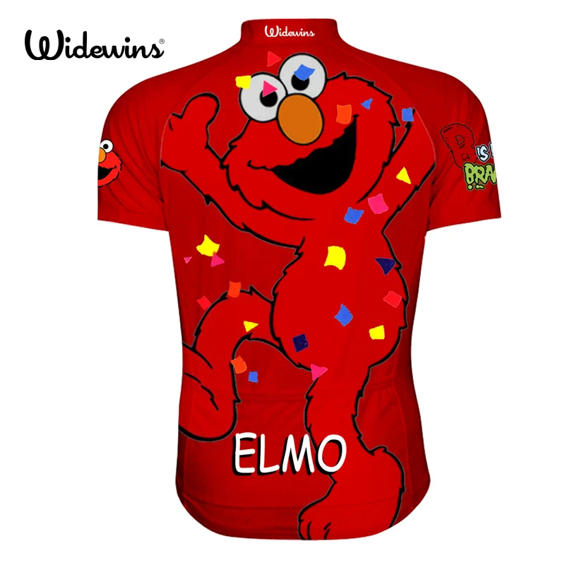 Новинка велосипедная рубашка elmo Джерси с коротким рукавом женская одежда для