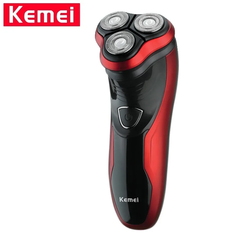 Бритва для удаления волос Kemei KM-9013 триммер стрижки с 3D плавающими головками