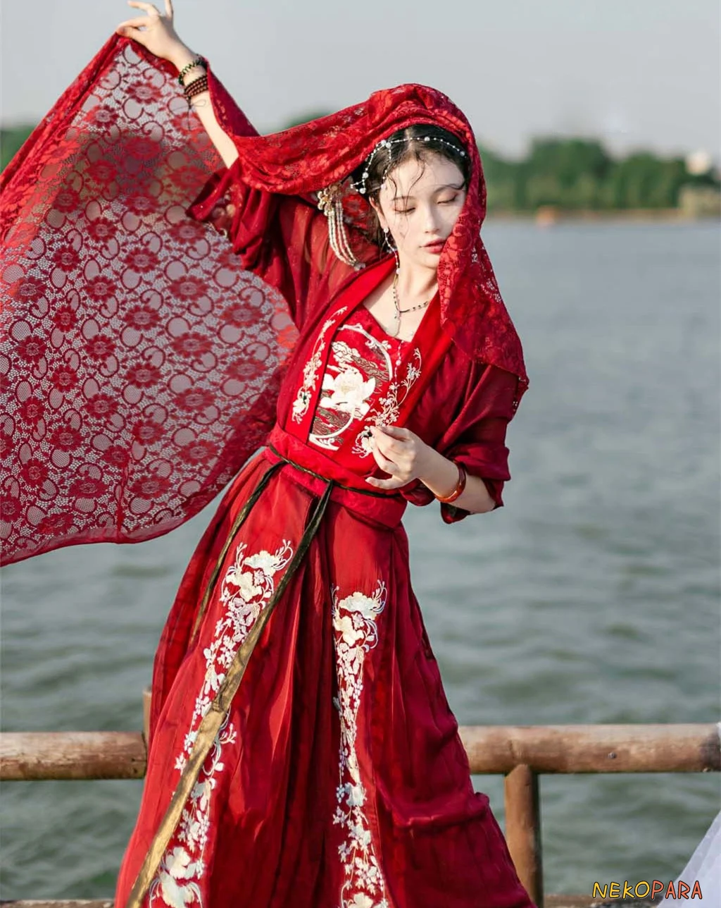 Женское винтажное платье Hanfu Hanayome роскошное в китайском традиционном стиле