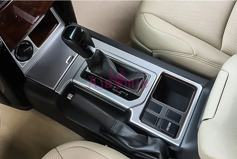 Для Toyota Land Cruiser 150 Prado LC150 FJ150 2010- держатель ручки рулевое колесо крышка передач хромированные аксессуары для стайлинга автомобилей