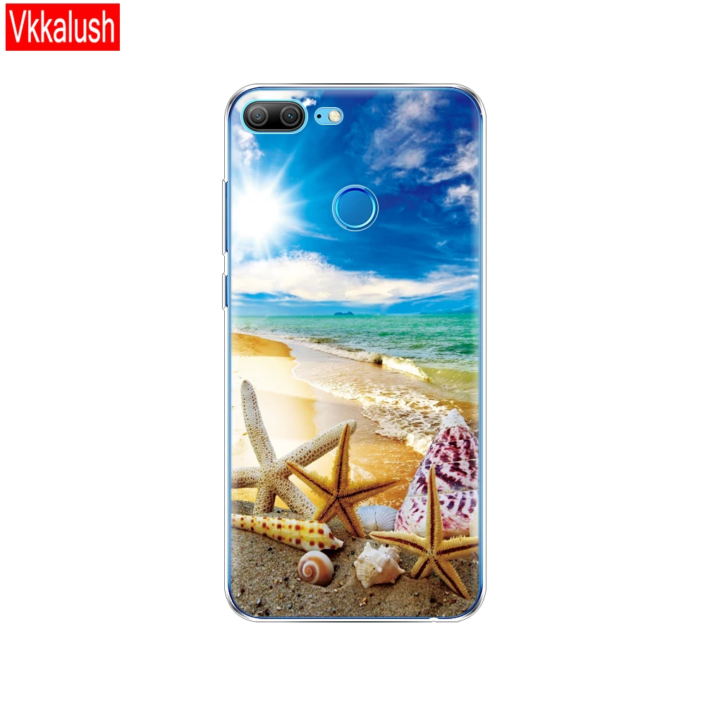 80169 Чехол для телефона huawei honor 9 lite, Мягкий ТПУ силиконовый чехол на заднюю панель 360, полностью защитный прозрачный чехол с принтом - Цвет: 80169