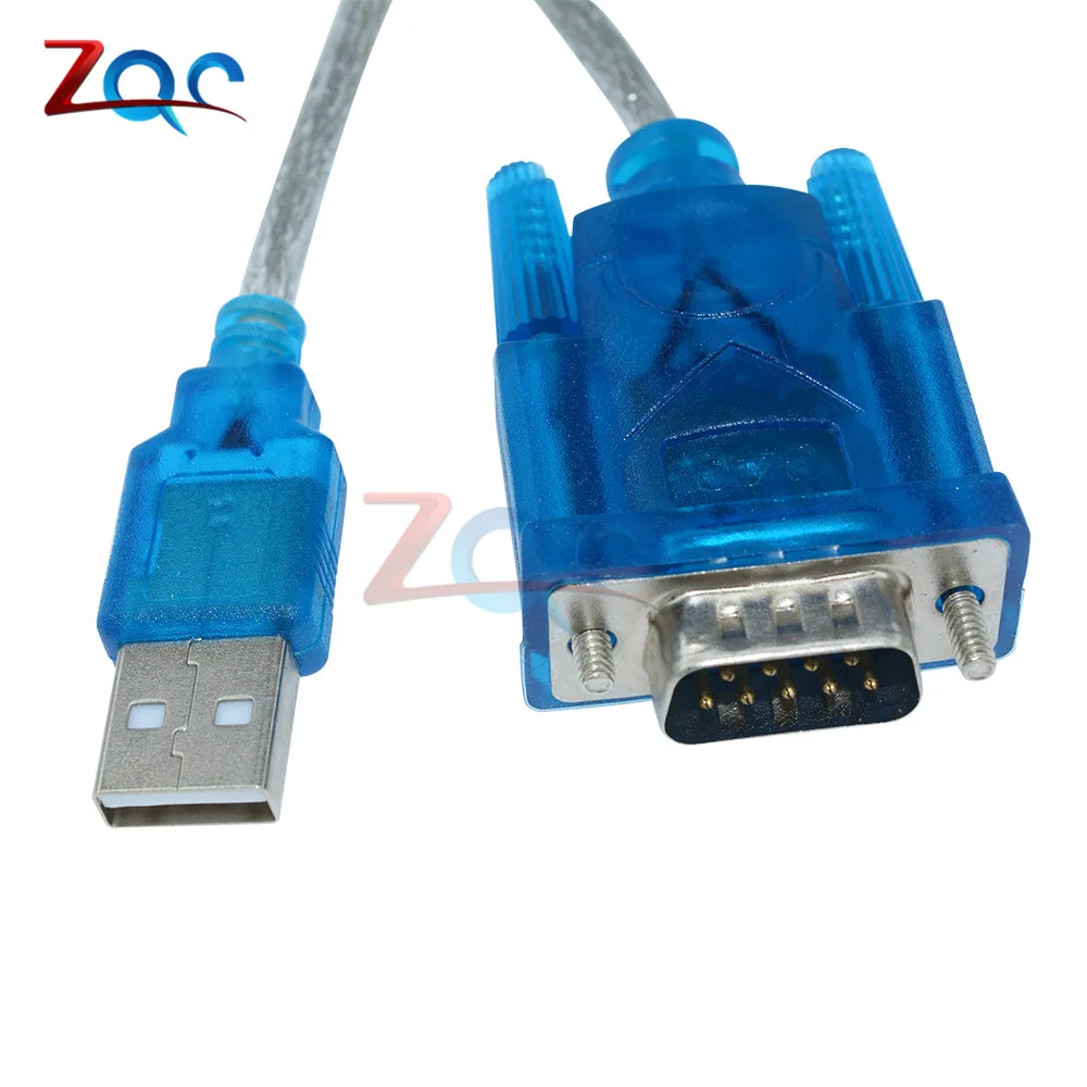 USB к RS232 последовательный порт 9 контактный кабель DB9 адаптер последовательного com