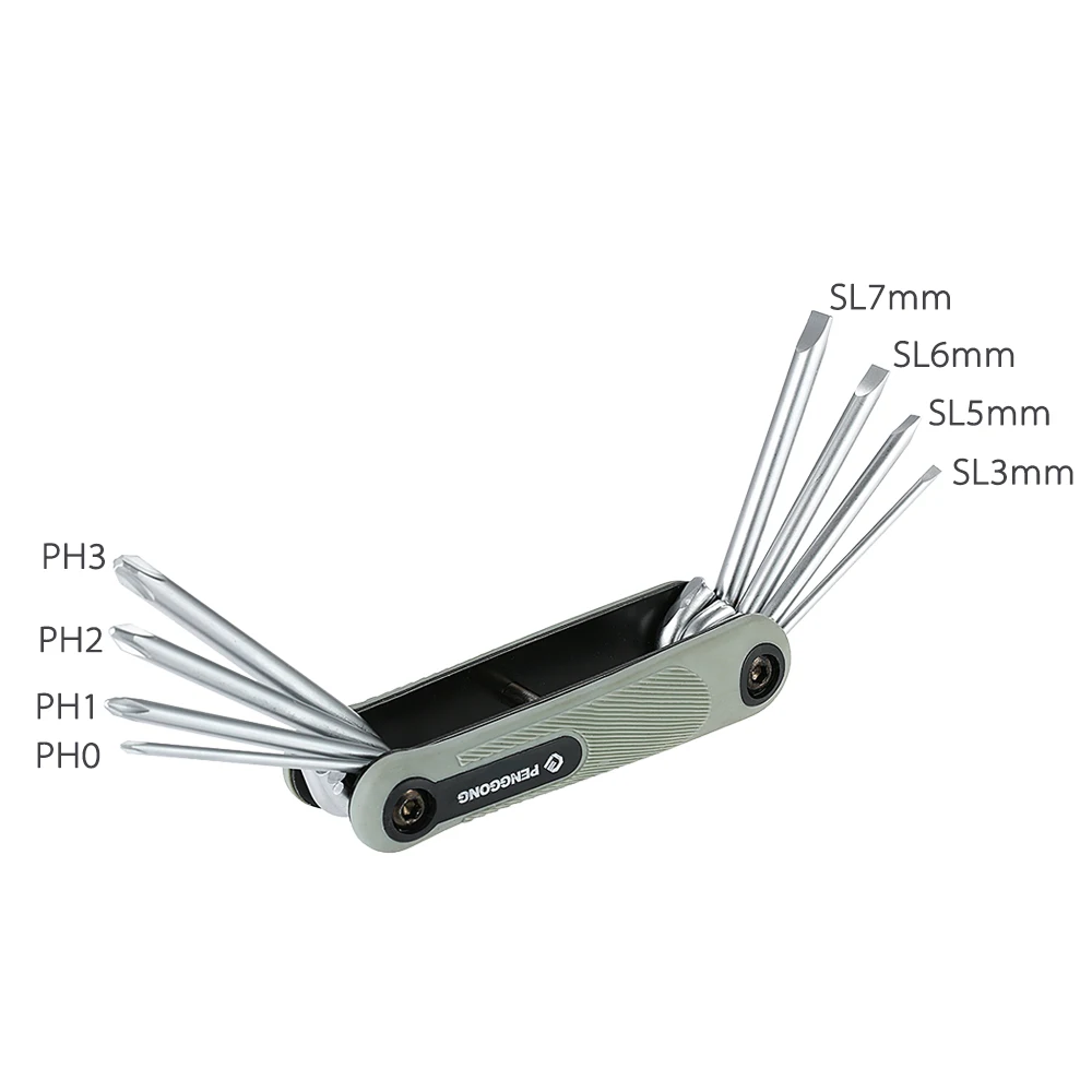 Набор складных шестигранных гаечных ключей 8 шт. многофункциональные ключи с
