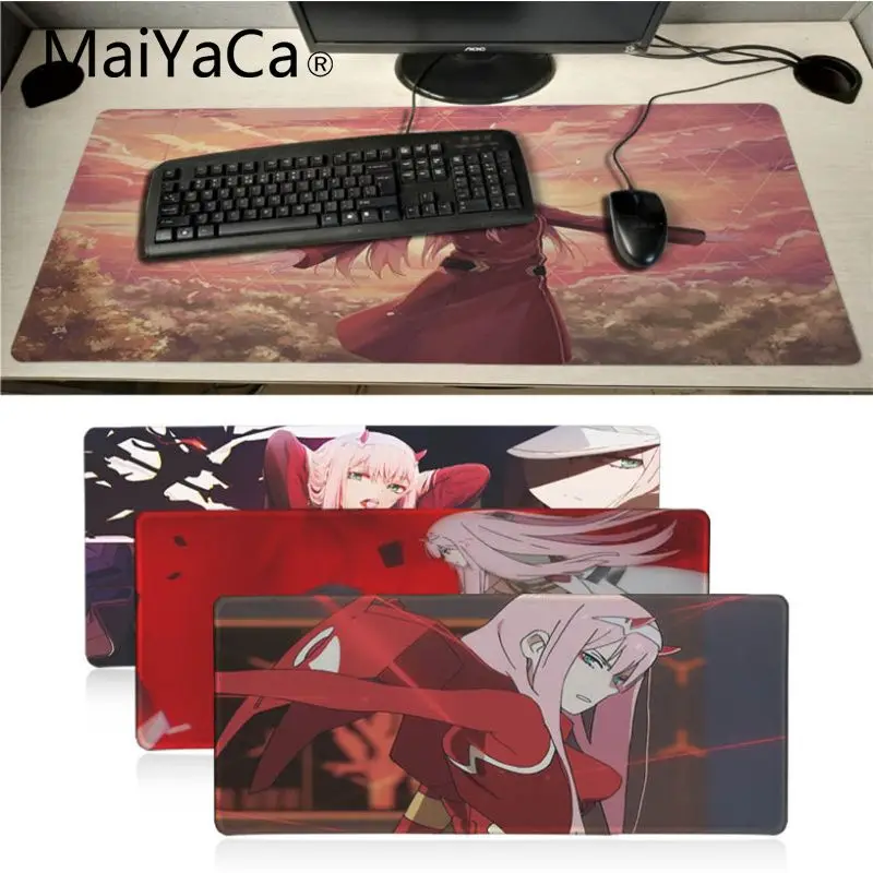 MaiYaCa распродажа аниме дорогой в FRANXX под заказ игровой коврик для мыши ноутбука