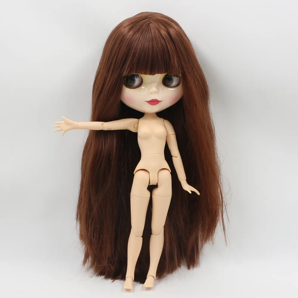 ICY DBS Blyth doll licca QN1742 прямые волосы с челкой/бахромой шарнирная кукла нео 1/6 30 см