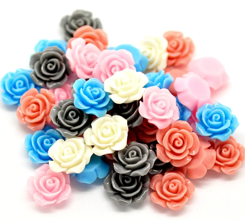 DoreenBeads смешанные полимерные Цветочные украшения фурнитура для изготовления