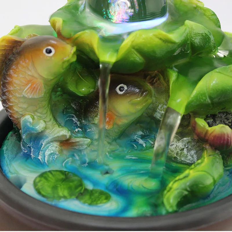 Европейский фонтан для воды в стиле Рокери настольная искусственная модель № 32008