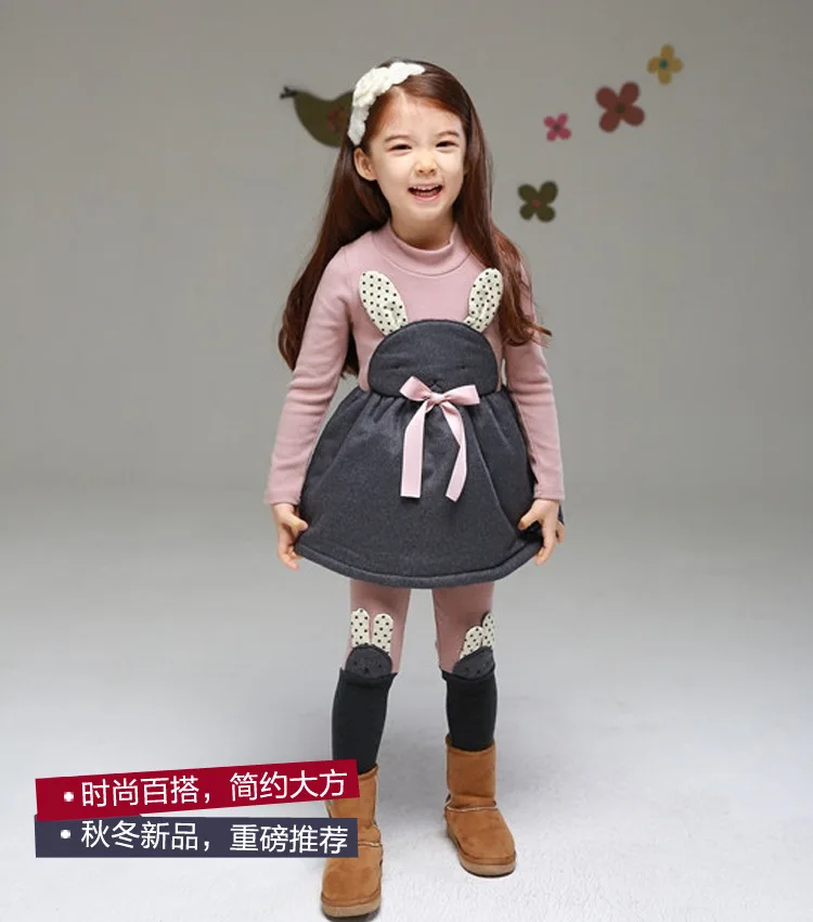 Бесплатная Доставка! Новый Дизайн детской Одежды Девушки Ребенок Установлен