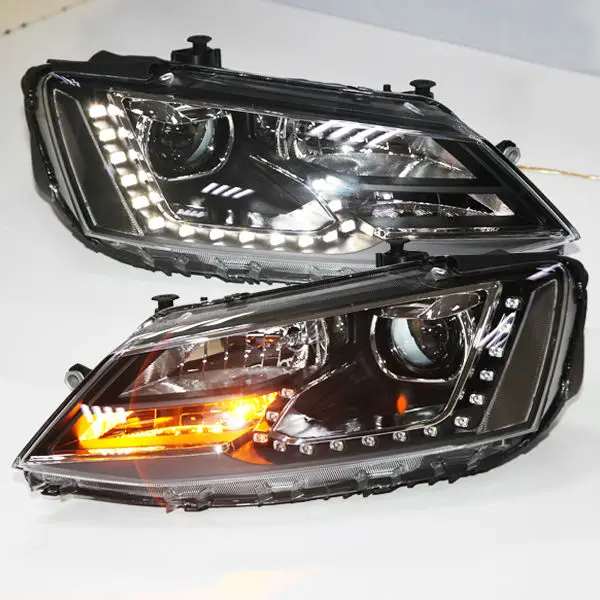 Для VW New Jetta Sagitar светодиодная фара с DRL 2012 год | Автомобили и мотоциклы