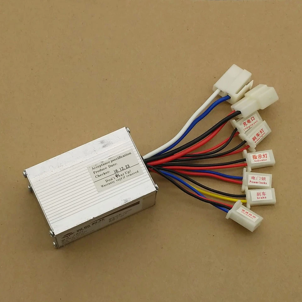 250W DC 24V регулятор скорости двигателя щетки контроль контроллер для