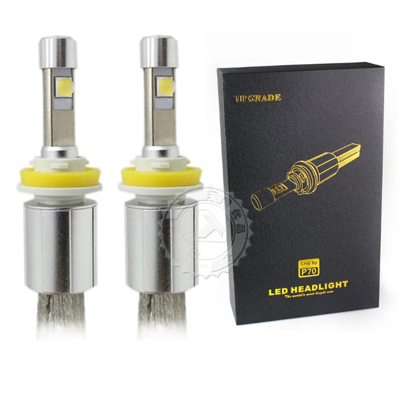 TINSIN LIGHTING P70 XHP70 chips 110 Вт 13200lm высокомощная Светодиодная лампа для Фар H4 H7 HB3 HB4 H11