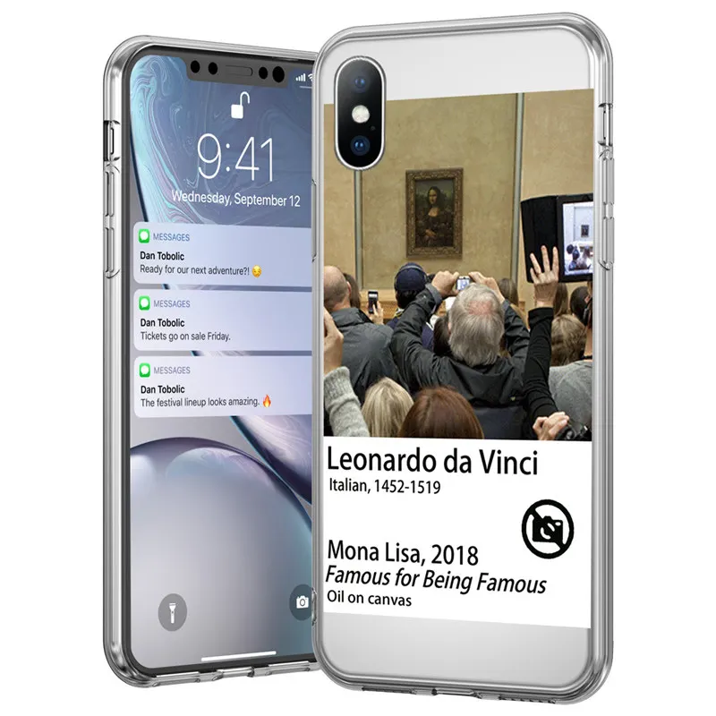 6430 Чехол для телефона Ottwn с забавными рисунками для iPhone 11X7 8 6 6S Plus XR XS 11 Pro Max 5 5S SE с абстрактными буквами, прозрачный мягкий чехол из ТПУ - Цвет: 6430
