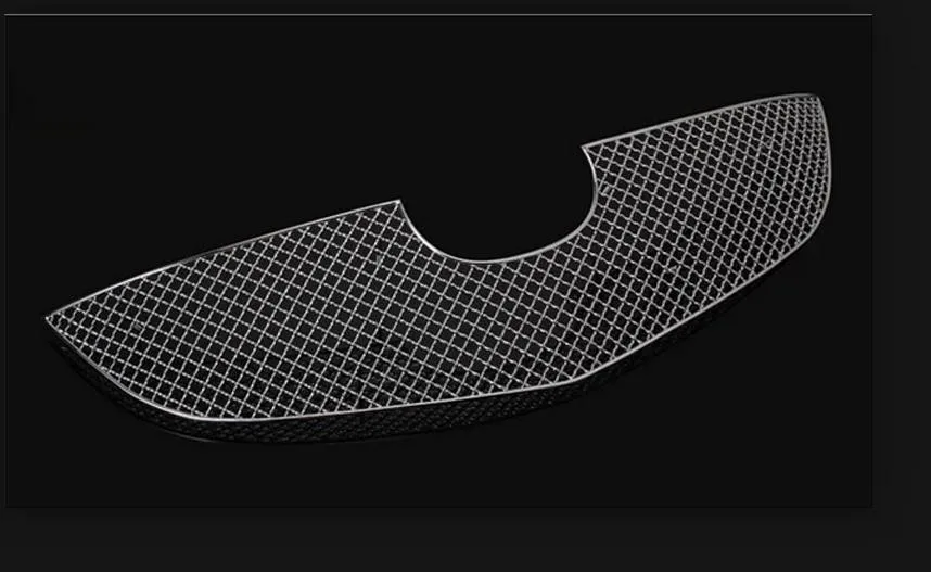 Нержавеющая сталь Хром передний центральный решетка отделка вокруг крышки
