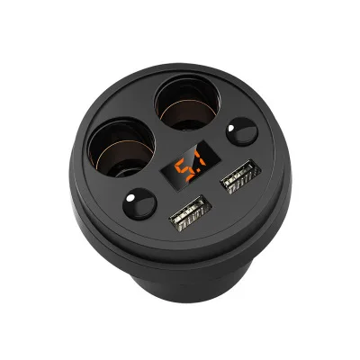 Автомобильный держатель для телефона зарядное устройство 2usb прикуриватель