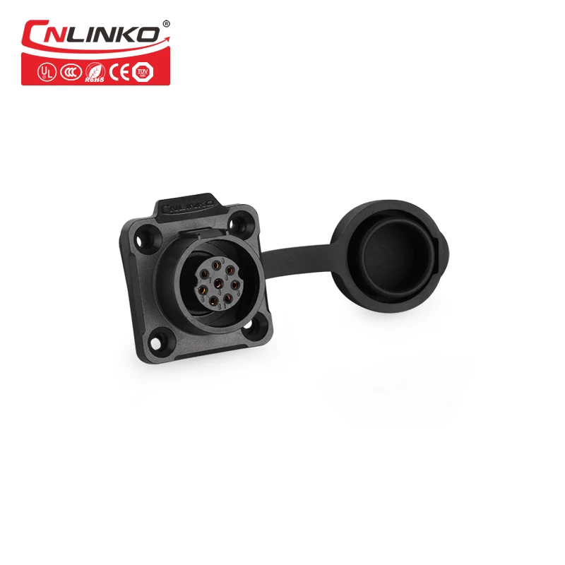 Cnlinko M16 8pin гнездовые розетки Кабельный адаптер разъем штекер Электрический винт