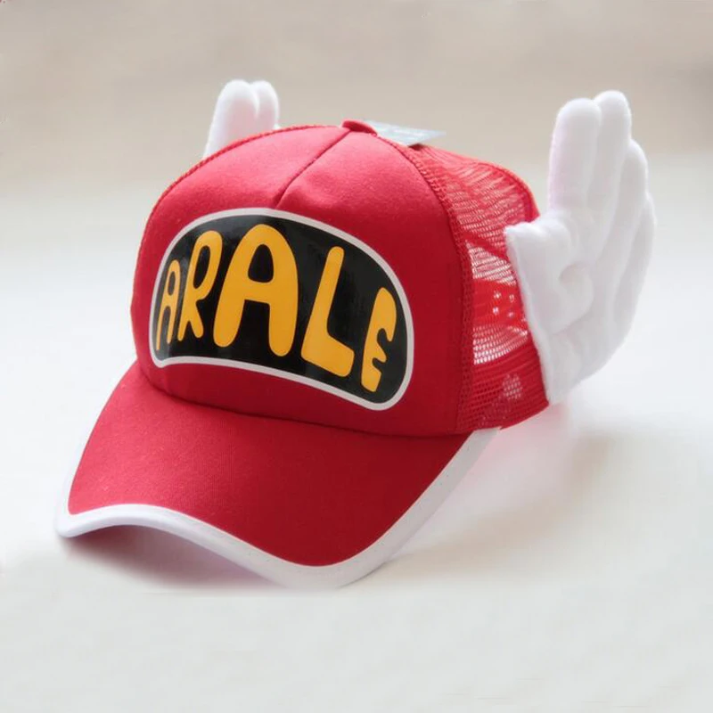 Аниме Косплей дышащая сетчатая Кепка шапки Dr. Slump Arale Angel летняя цветная Для