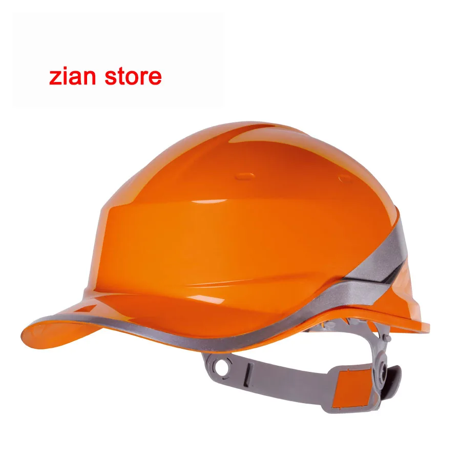 

Free print logo Safety Helmet Hard Hat Work Cap ABS Insulation Material With Phosphor Stripe Construction Protect Helmets