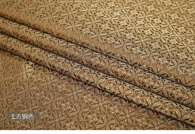 CF447 100x75 см, 5 цветов, Китайская традиционная шелковая парча, ткань Cheongsam, одежда, подушка, подушка, жаккардовая ткань, сделай сам, материалы