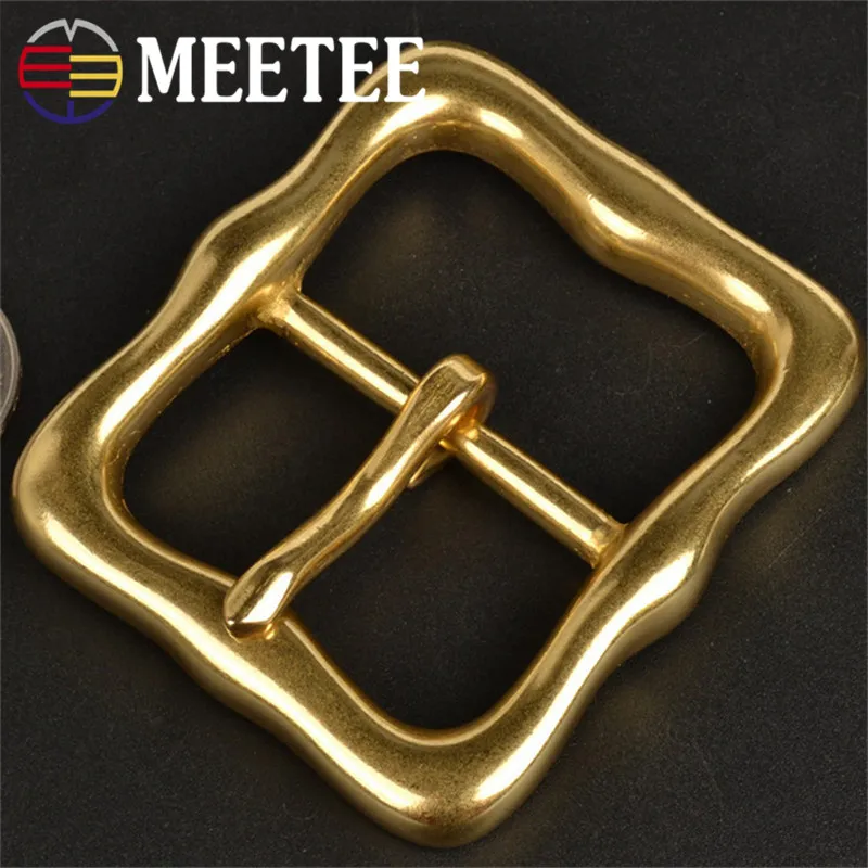 2018 Лидер продаж сумки одежды Ремни Букле Пригородам Meetee чисто медные пряжки