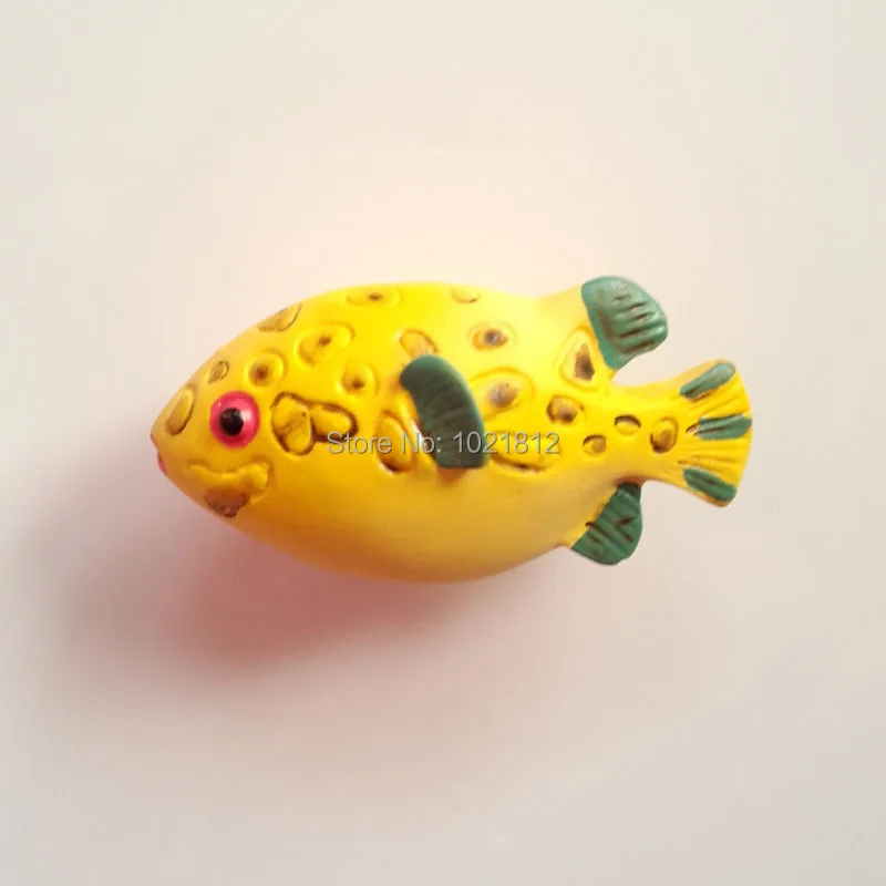 Рыба Творческий каучуковая изделие ручной работы мультфильм ручка шкафа шкаф