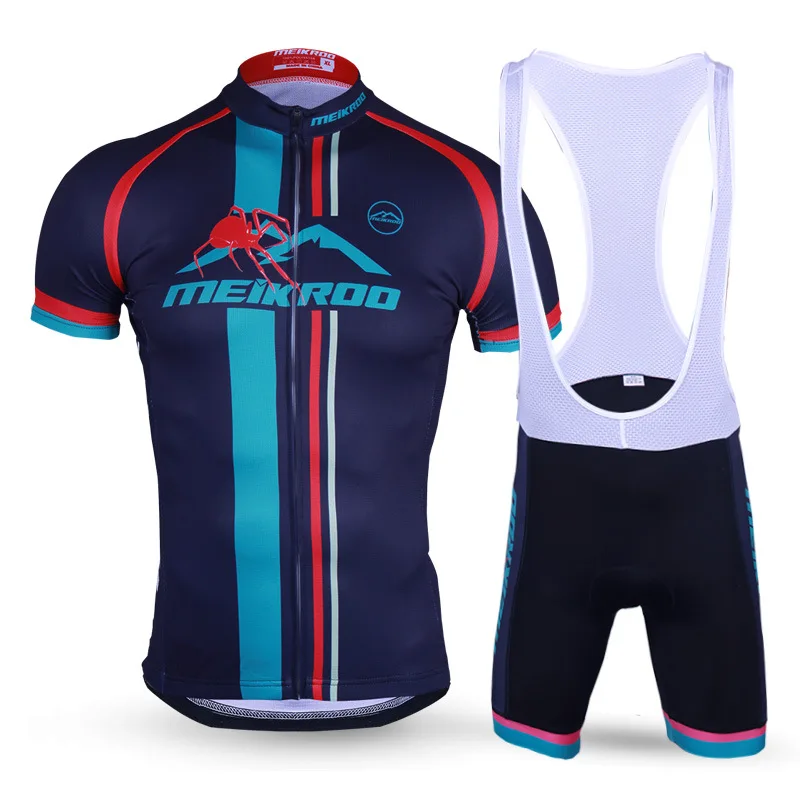 Мужская спортивная одежда для велоспорта Ropa Ciclismo красная дышащая велосипедная с