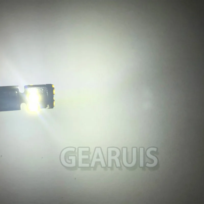 10 шт. T10 W5W 2 Вт светодиод без ошибок OBC 6 smd 3030 СВЕТОДИОД Canbus неполярный 168 194